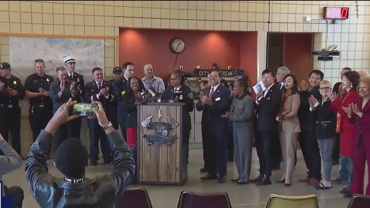 Fremont celebrates new firefighters, $2M truck